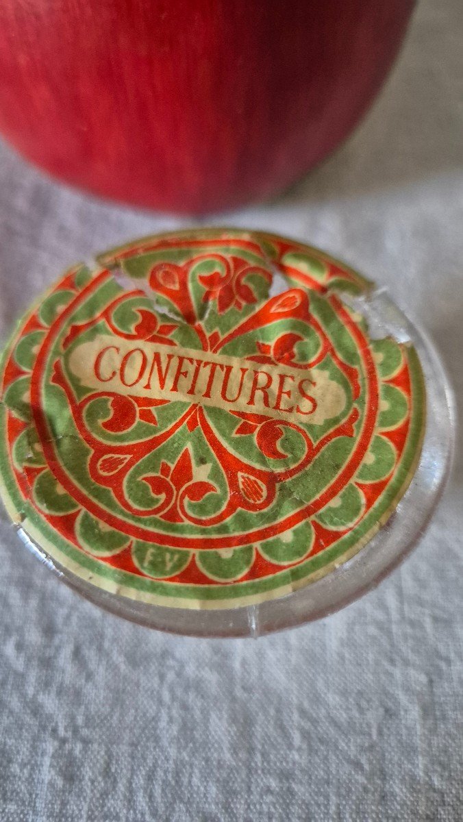 Spécial Poupée: Pot De Confiture Miniature En Verre, Modèle évasé -photo-1