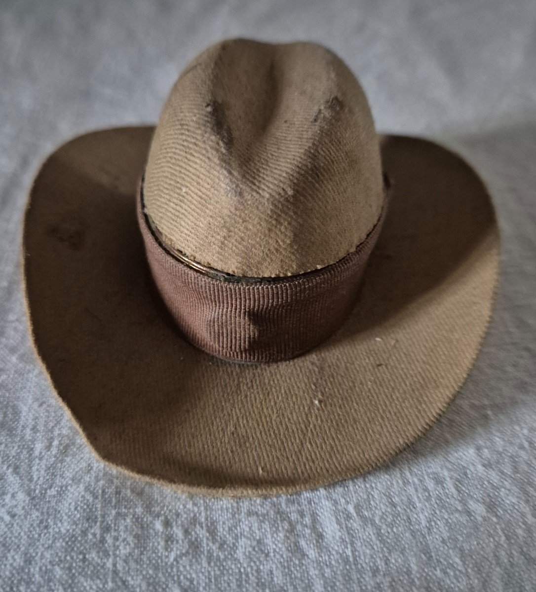 Trompe l'Oeil Travel Inkwell Felt Hat-photo-1