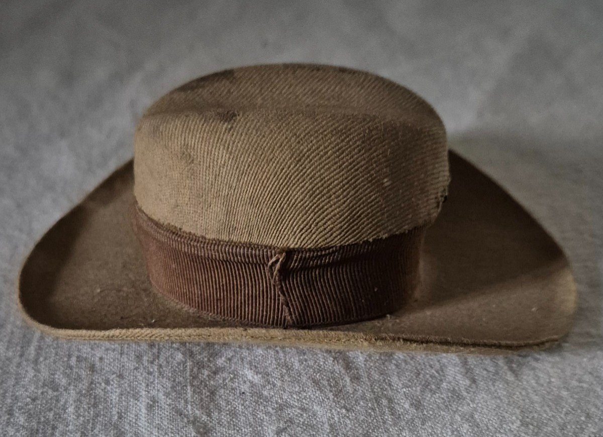 Trompe l'Oeil Travel Inkwell Felt Hat-photo-3