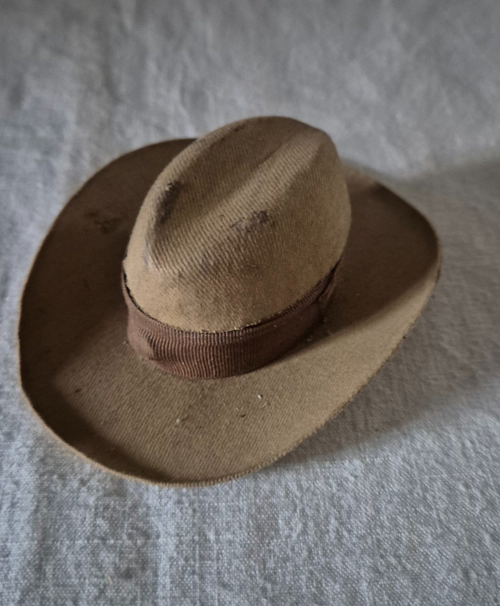 Trompe l'Oeil Travel Inkwell Felt Hat