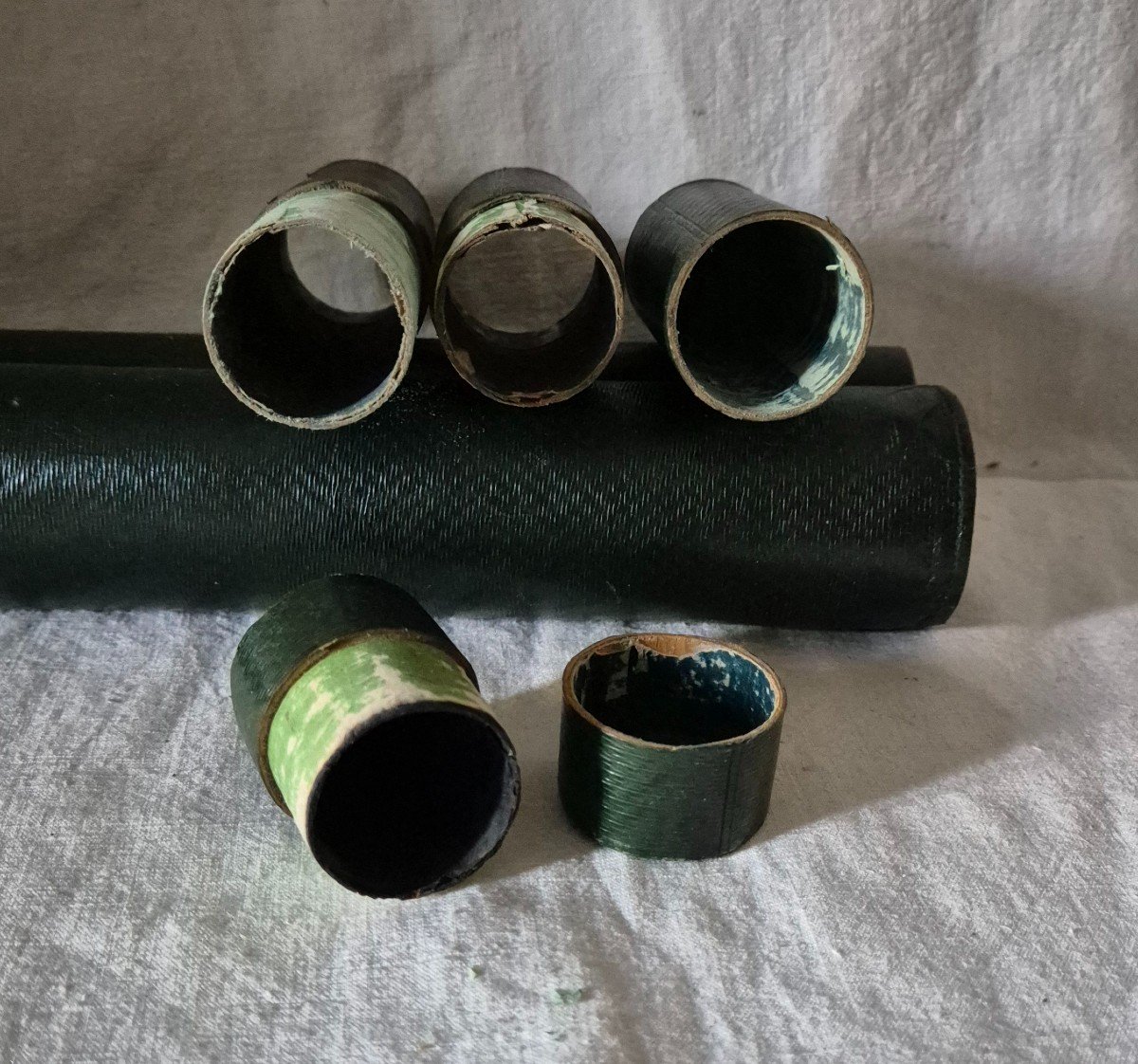 Empire Green Leather Writing Roller-photo-4