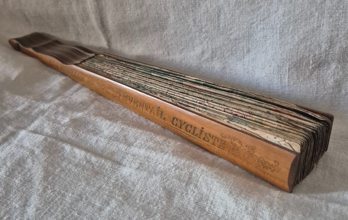 Practical And Useful Fan For Parisian Cyclists Of The End Of The 19th Century -photo-6