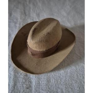 Trompe l'Oeil Travel Inkwell Felt Hat