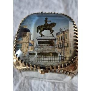 Coffret Souvenir Historique De Paris De La Statue De Jeanne d'Arc