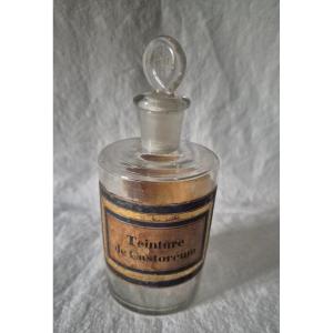 Artisan Perfumer's Neck Bottle With Original Assembled Paper Label And Ear Plug 