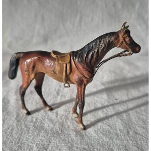 19th Century Vienna Bronze Standing Horse 