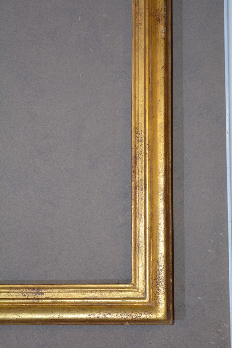 Golden Wood Frame 78 Cm X 65.5 Cm-photo-2