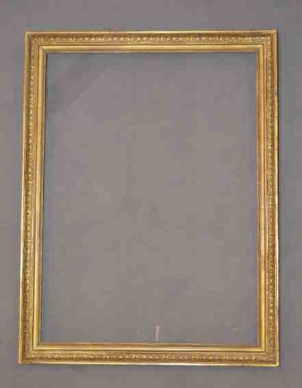 Golden Wood Frame 89.5 X 69 Cm