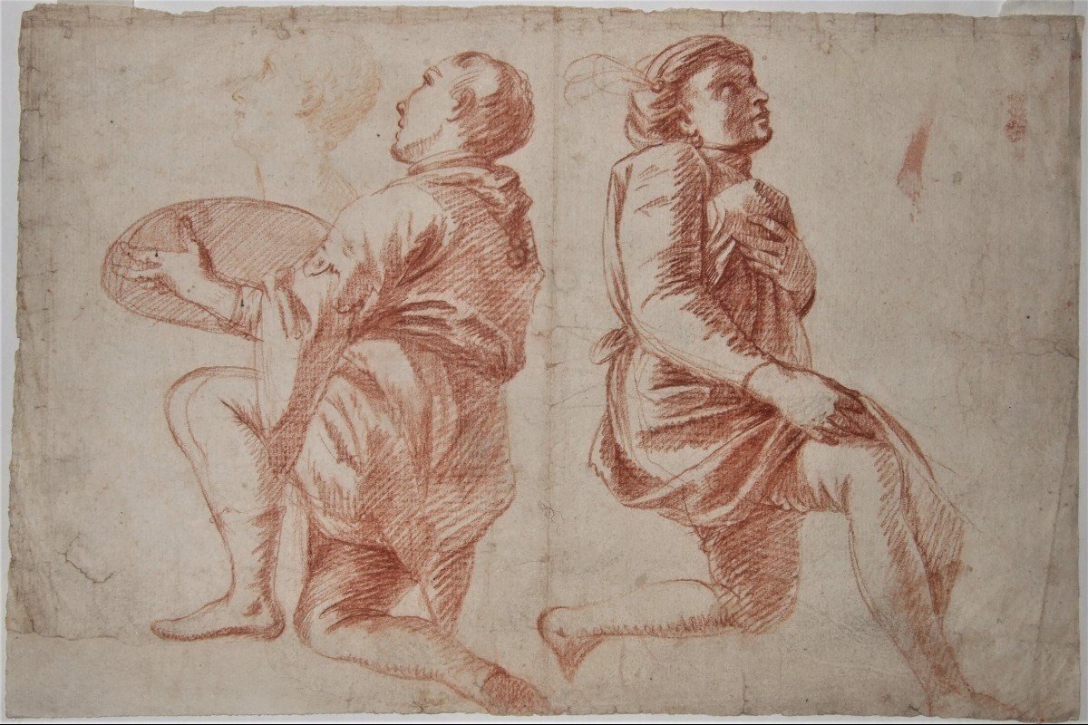 Dutch School, Circa 1700. Figure Studies.