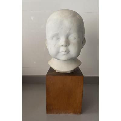 Lucien Schnegg (1864-1909). Practitioner Of Rodin. Museum. Child.