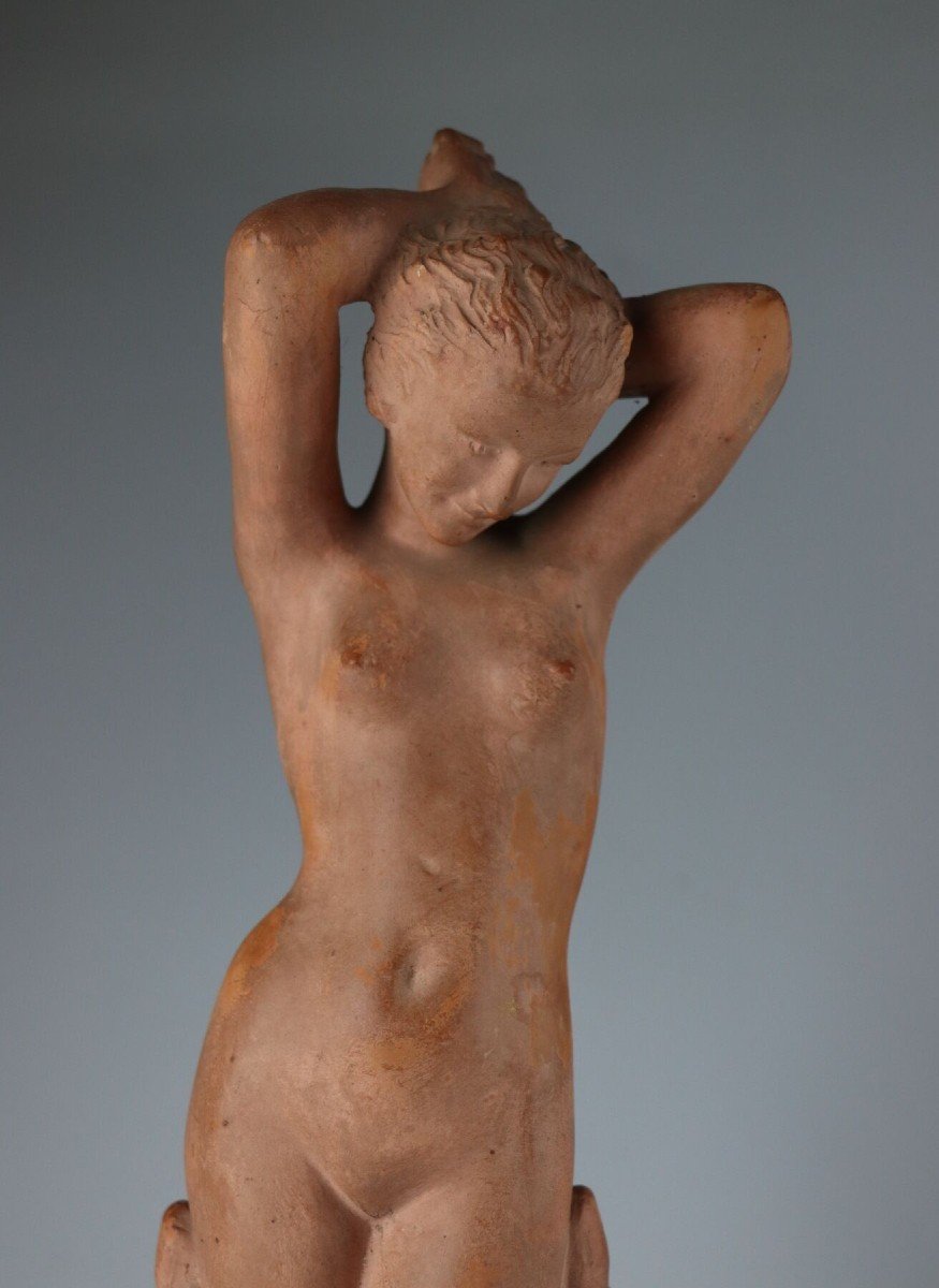 Terracotta  Sculture From Marcel Bouraine-photo-3