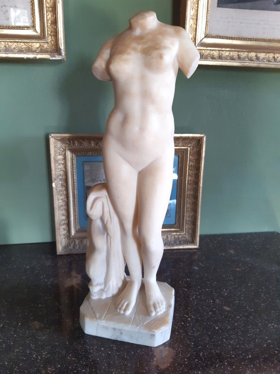 Statue Albatre Neoclassic