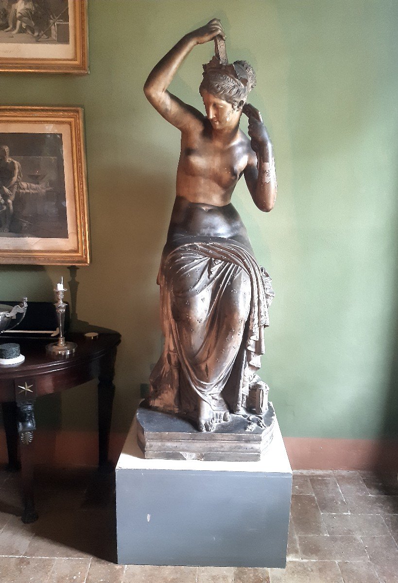 Grande Statue à l'Antique d'Après Debay 19eme