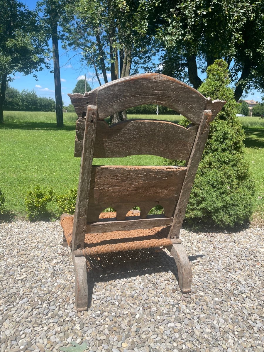 Afghanistan Chair 19 Th Century-photo-3