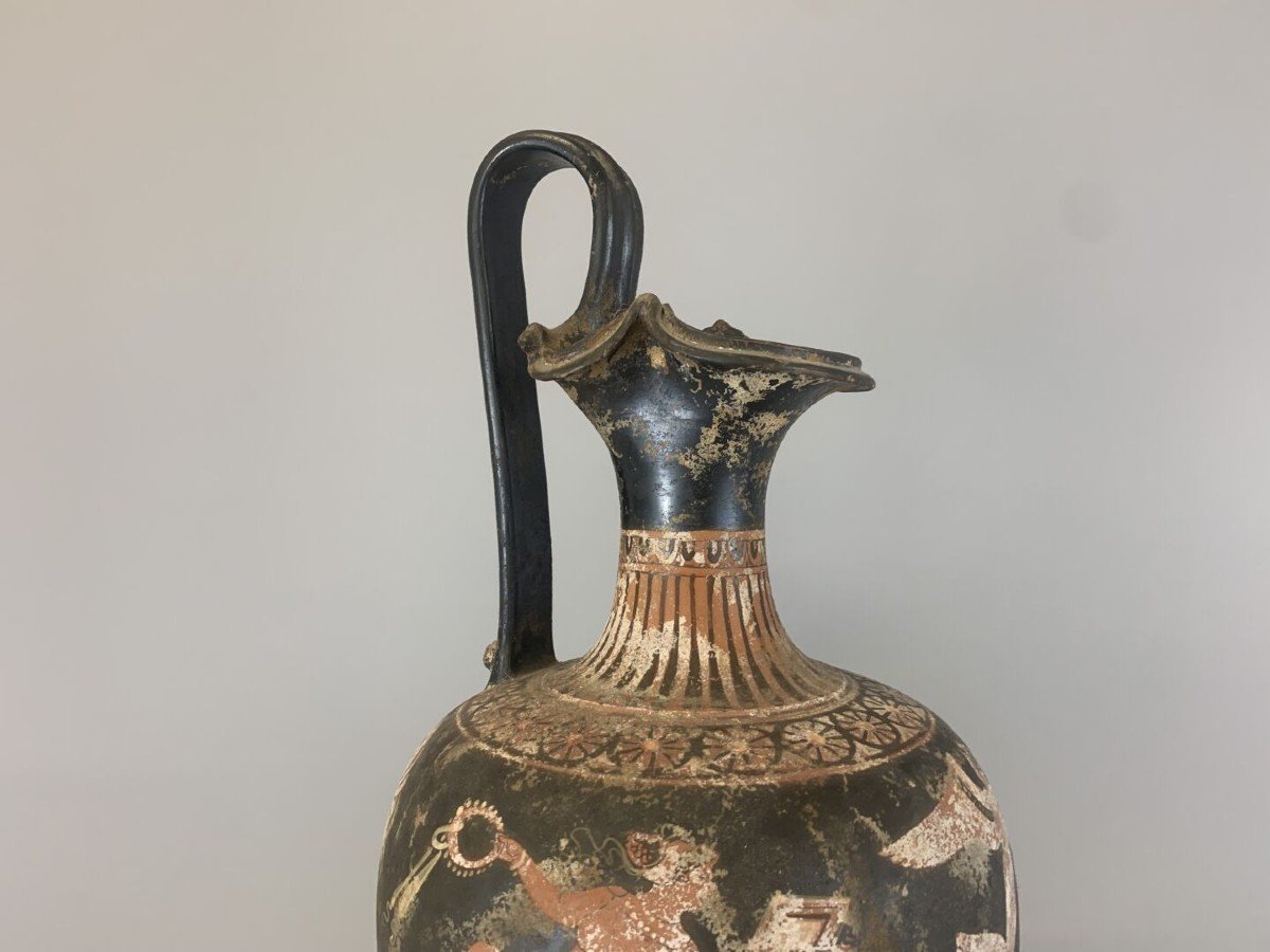 Antic Vase Terracotta 19 Th Century-photo-2