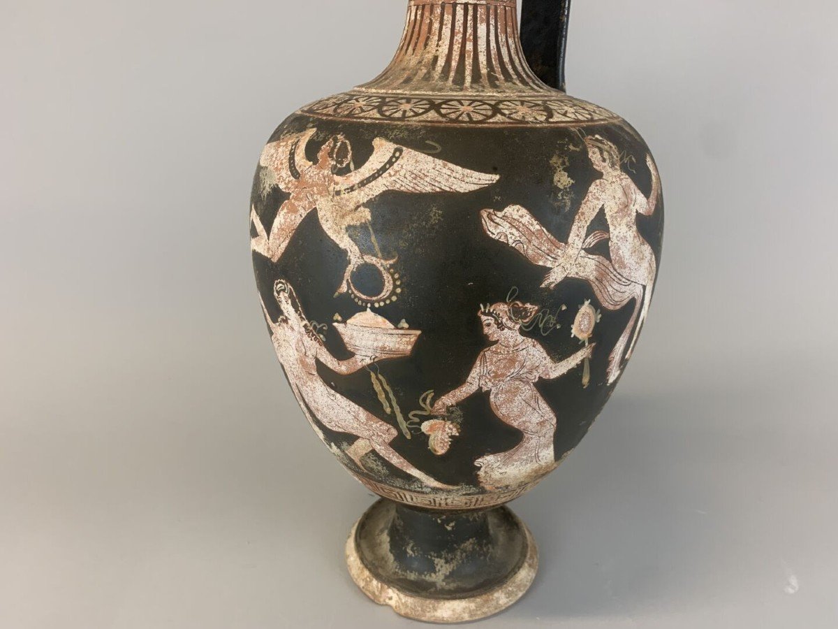 Antic Vase Terracotta 19 Th Century-photo-3