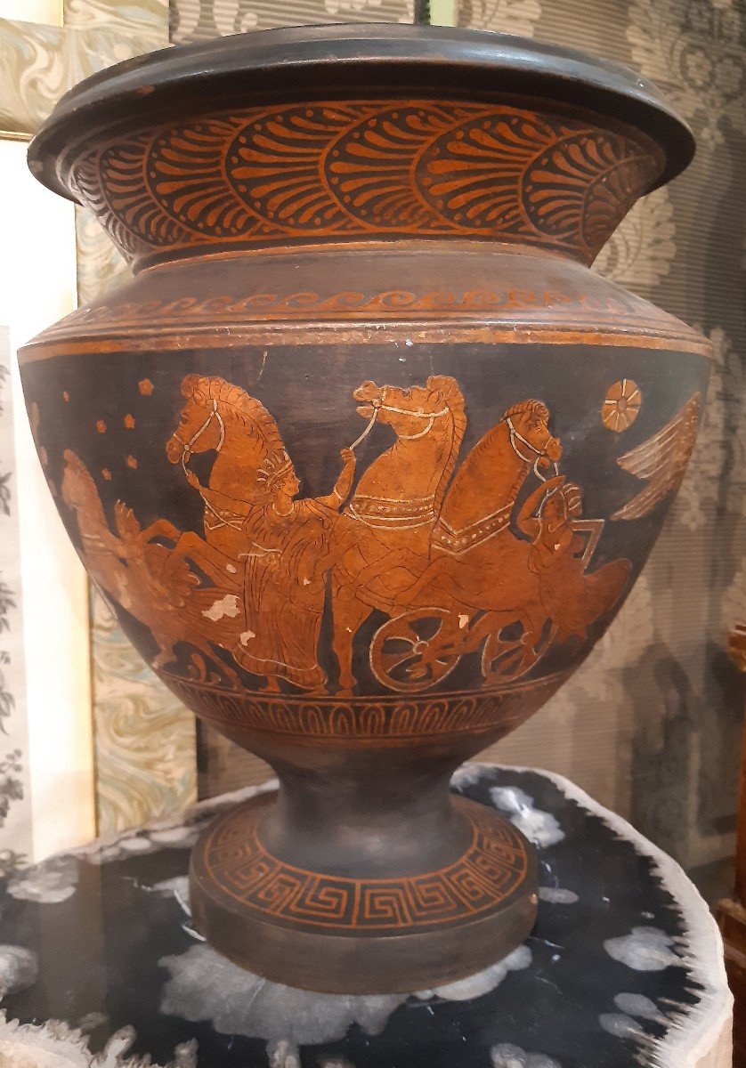 Neoclassic Terracotta Vase