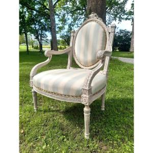 Neoclassic Italian Armchair