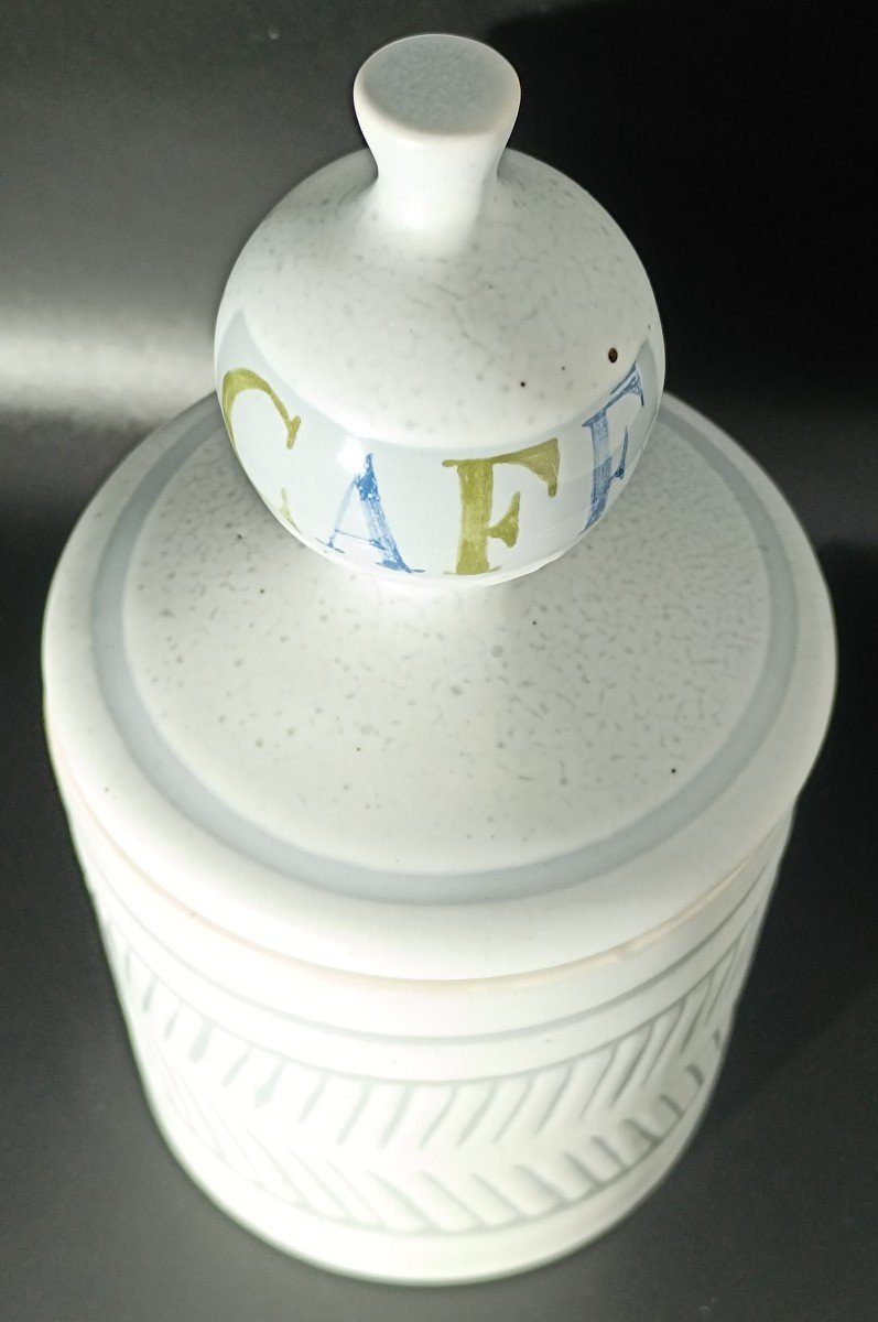 Roger Capron Ceramic Coffee Covered Pot-photo-3
