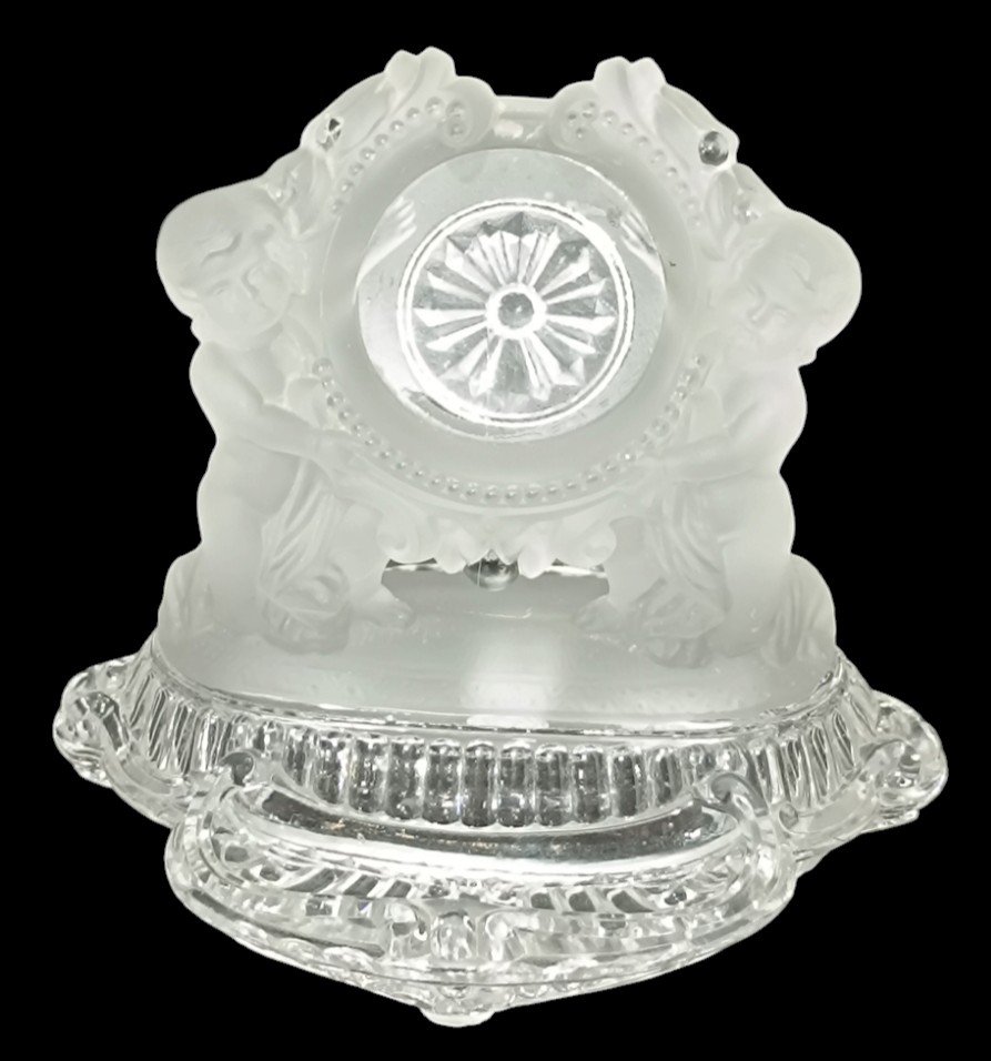 Baccarat Crystal Watch Holder / 19th Century