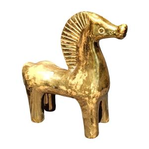 Cheval Archaïque céramique Alvino Bagni 