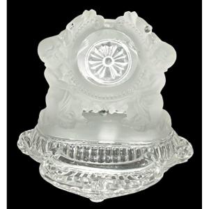 Porte montre cristal Baccarat / XIXe