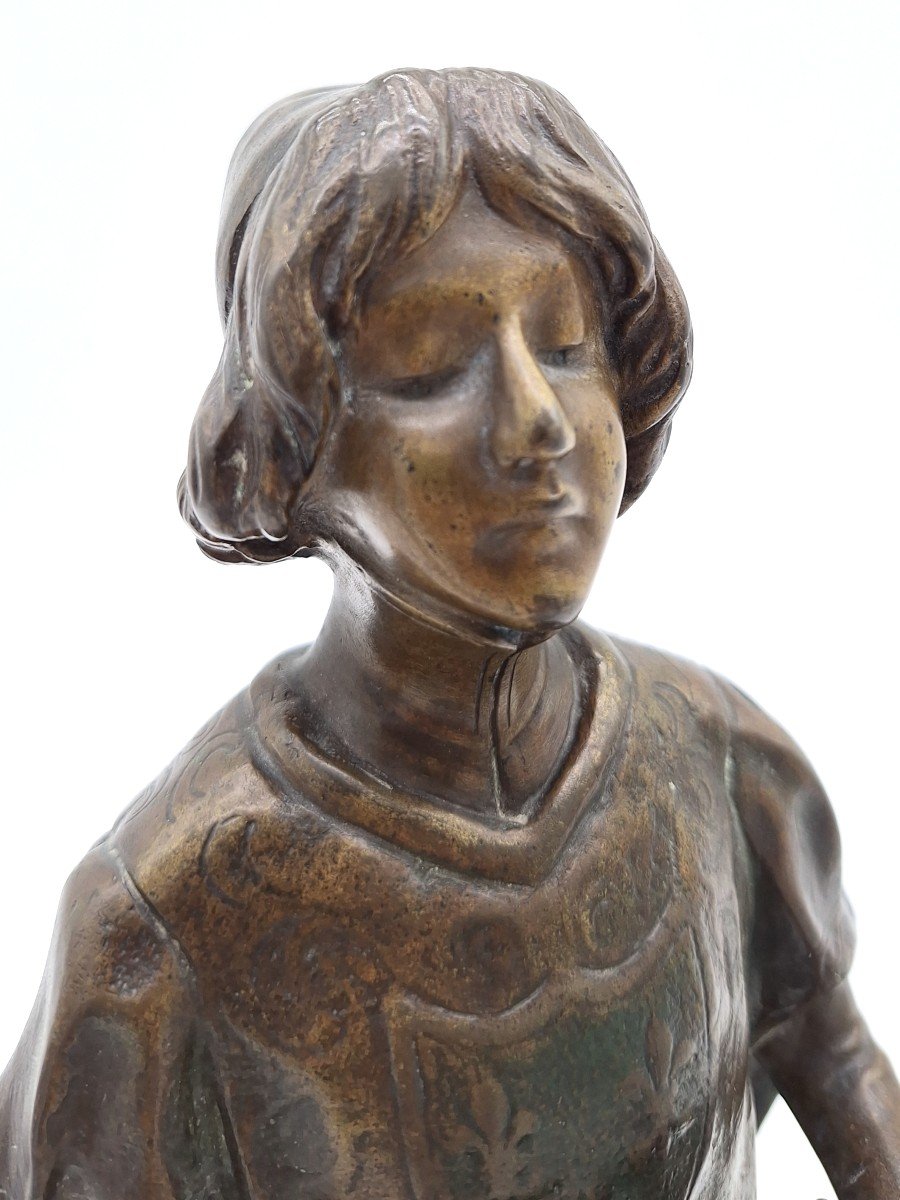 Le Petit Page, Bronze De Léon Delagrange-photo-1