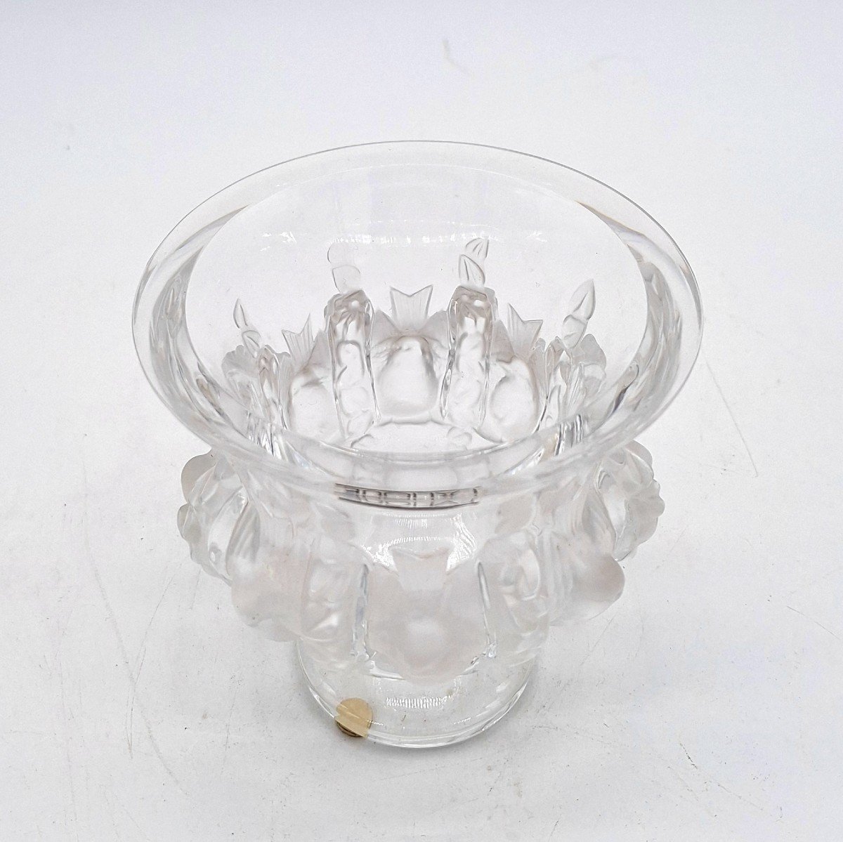 Lalique, Vase "dampierre", Cristal-photo-2