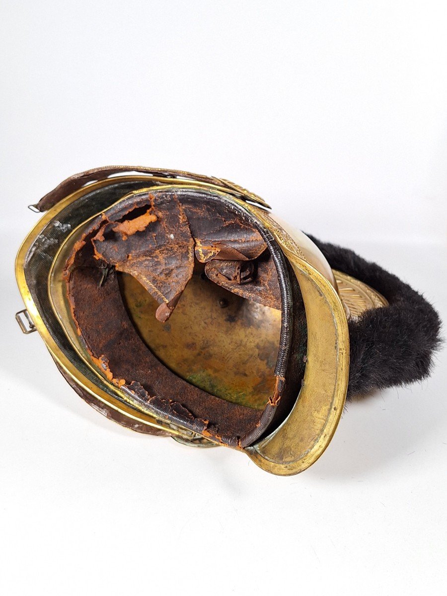 Paris Firefighter Helmet Napoleon III Period -photo-1