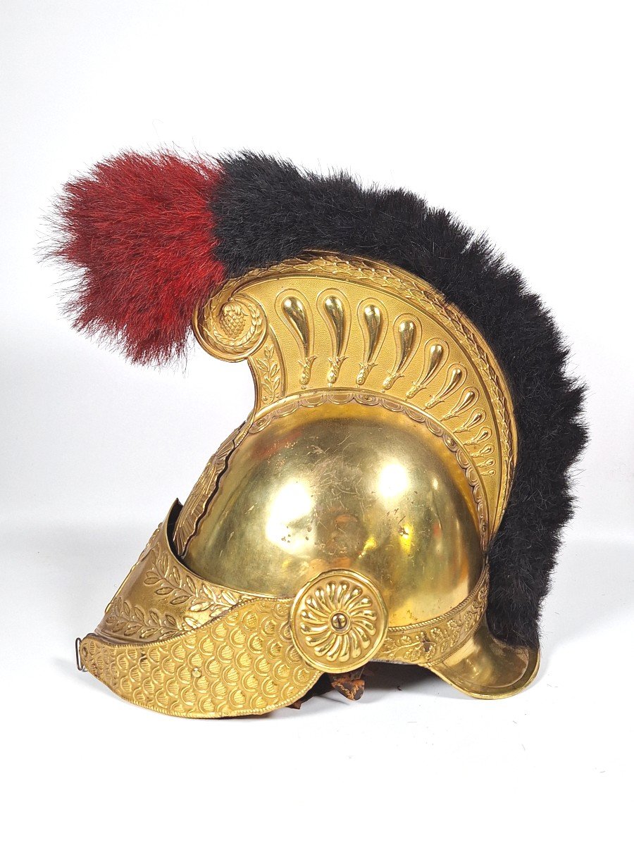 Casque De Sapeur-pompier De Paris époque Napoléon III 