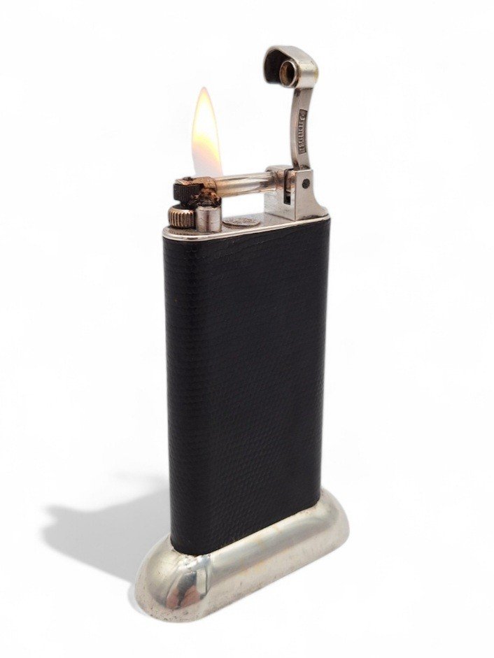 Dunhill Lighter Marked With The Seal Of The Belgian Ministry Of Finance 