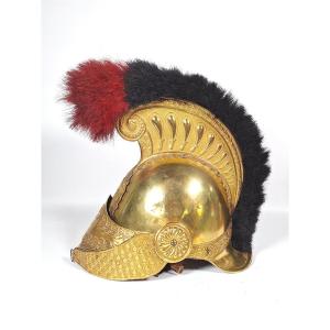 Casque De Sapeur-pompier De Paris époque Napoléon III 