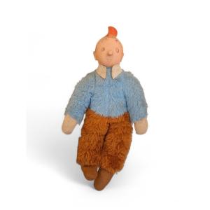 Tintin Doll With Rubber Head 