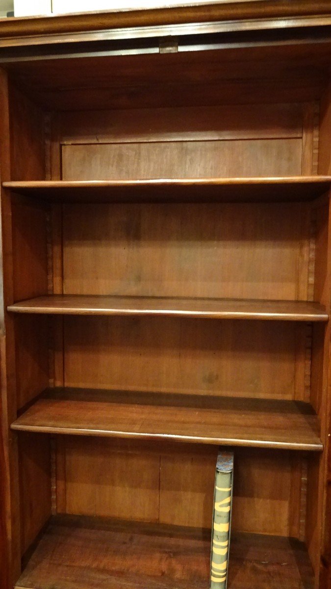 Small Mahogany Bookcase From The Directoire Period-photo-6