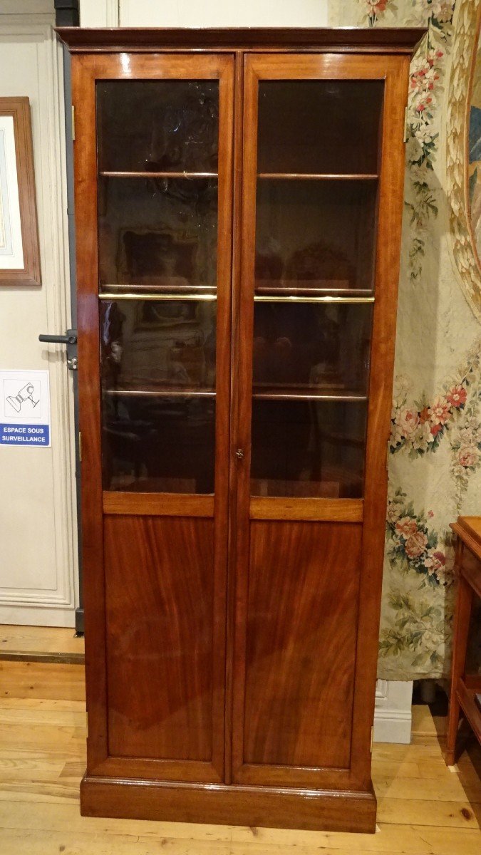 Small Mahogany Bookcase From The Directoire Period