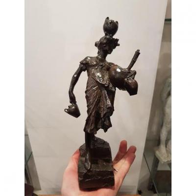Woman Orientalist Bronze