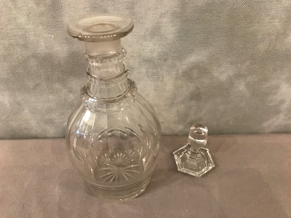 19th Century Baccarat Crystal Decanter-photo-4