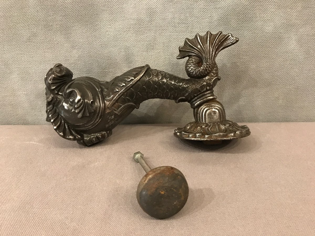 19th Century Cast Iron Door Knocker