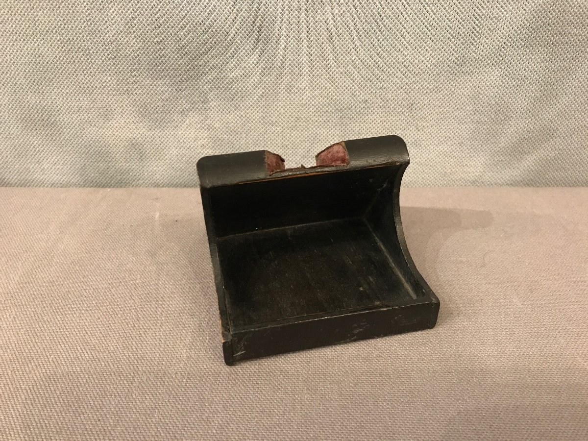 19th Century Mahogany Watch Holder -photo-4