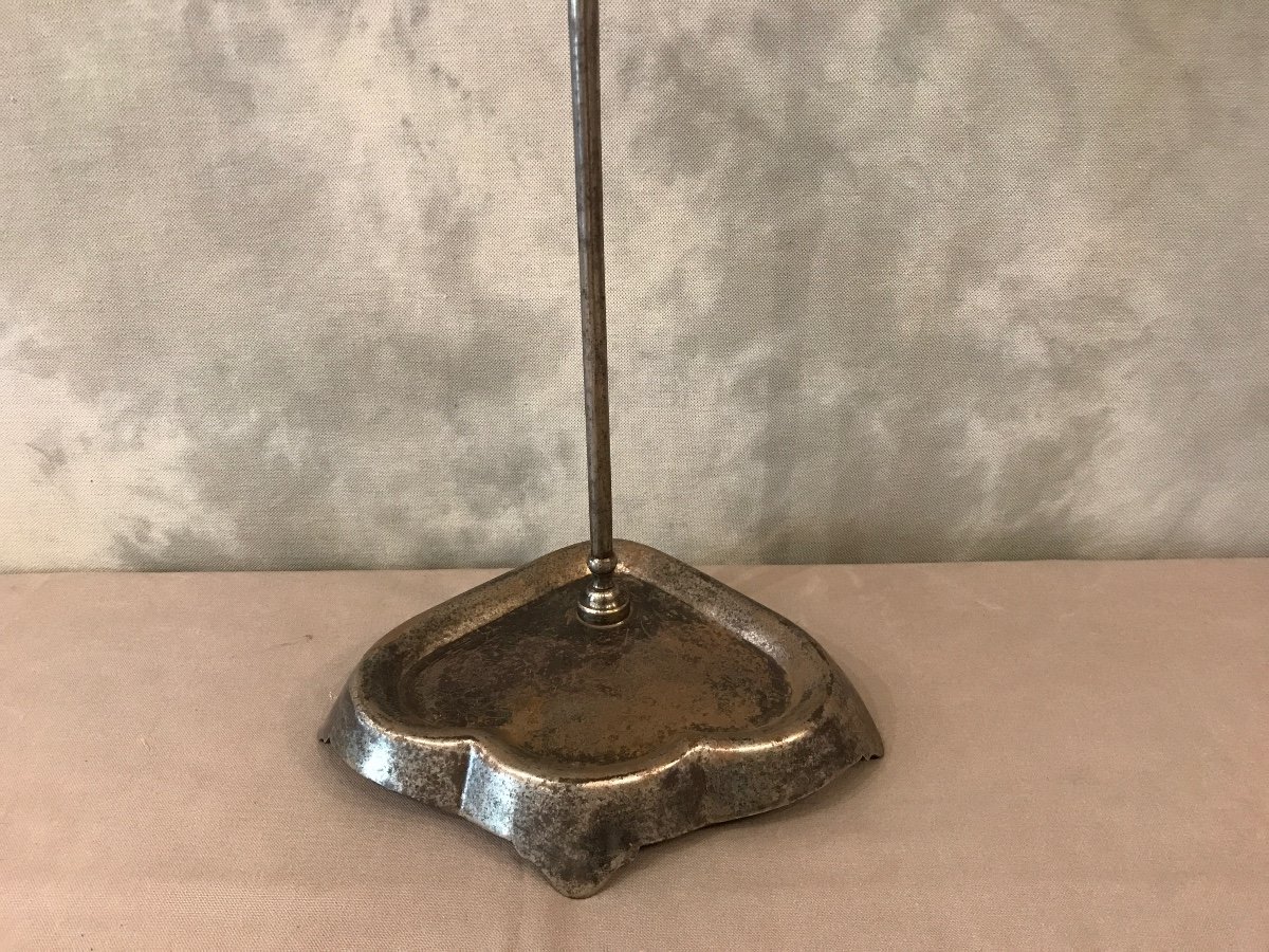 19th Century Iron And Bronze Fireplace Servant -photo-3