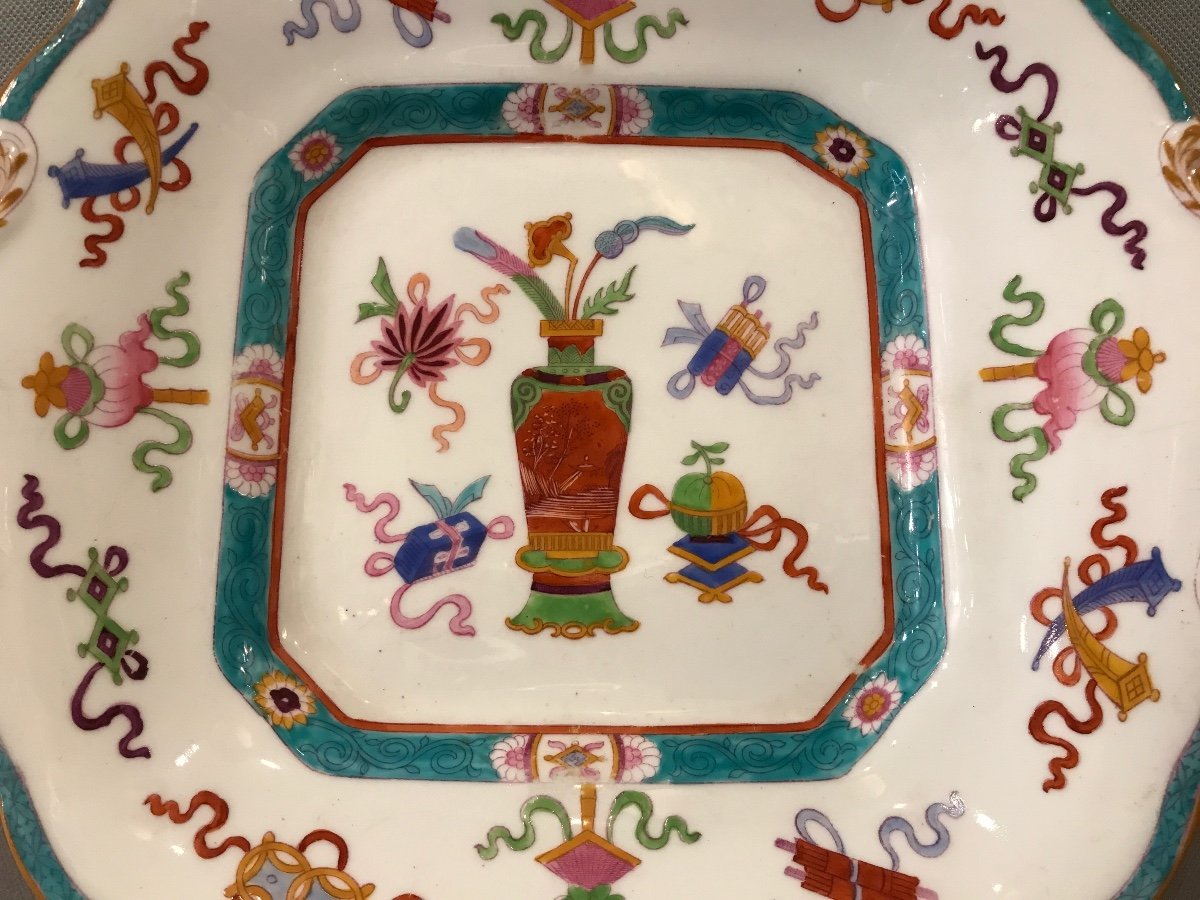 19th Century Minton Porcelain Cake Plate -photo-2