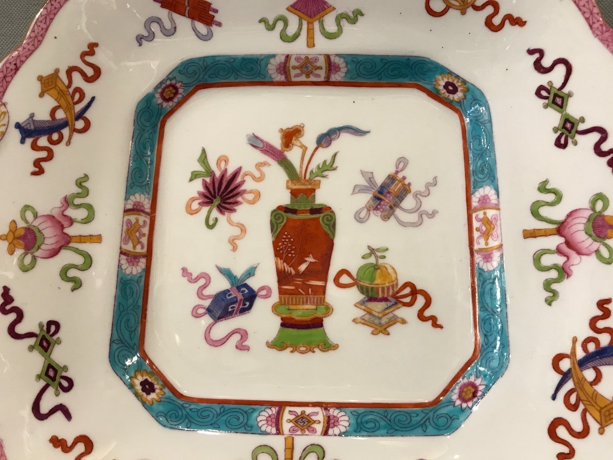 19th Century Minton Porcelain Cake Plate -photo-2