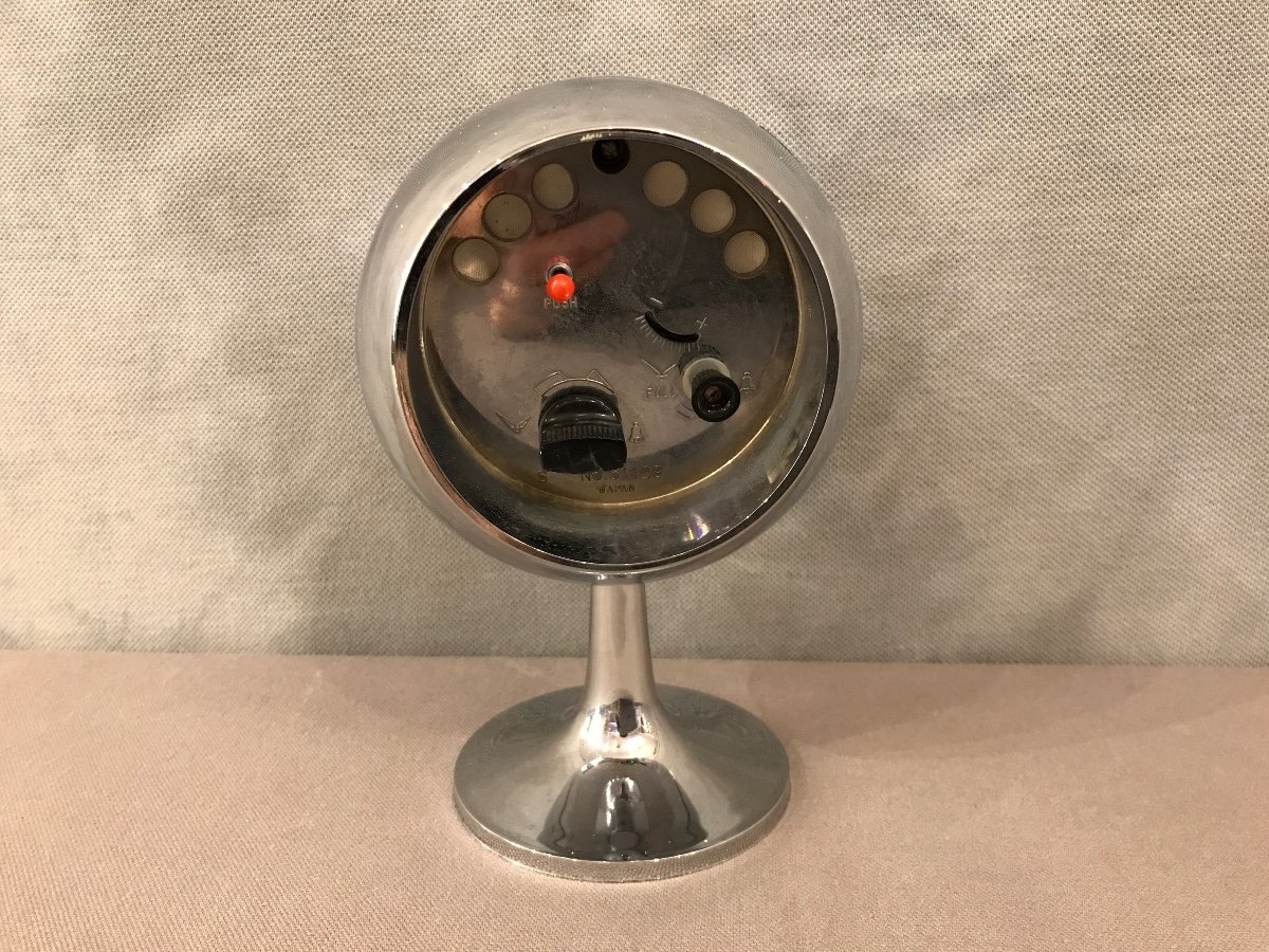 Vintage Ball Alarm Clock From The 1970s-photo-3