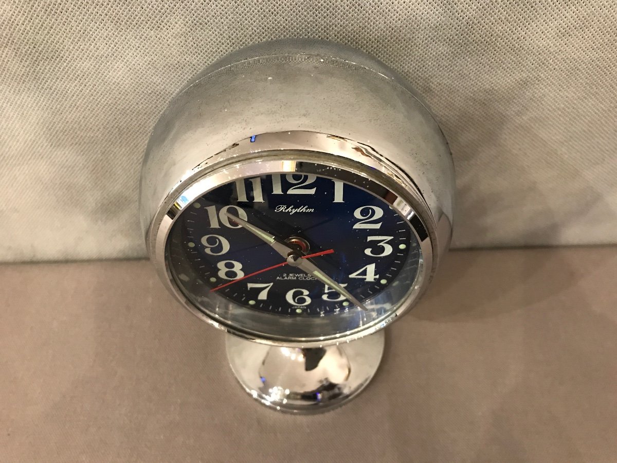 Vintage Ball Alarm Clock From The 1970s-photo-2