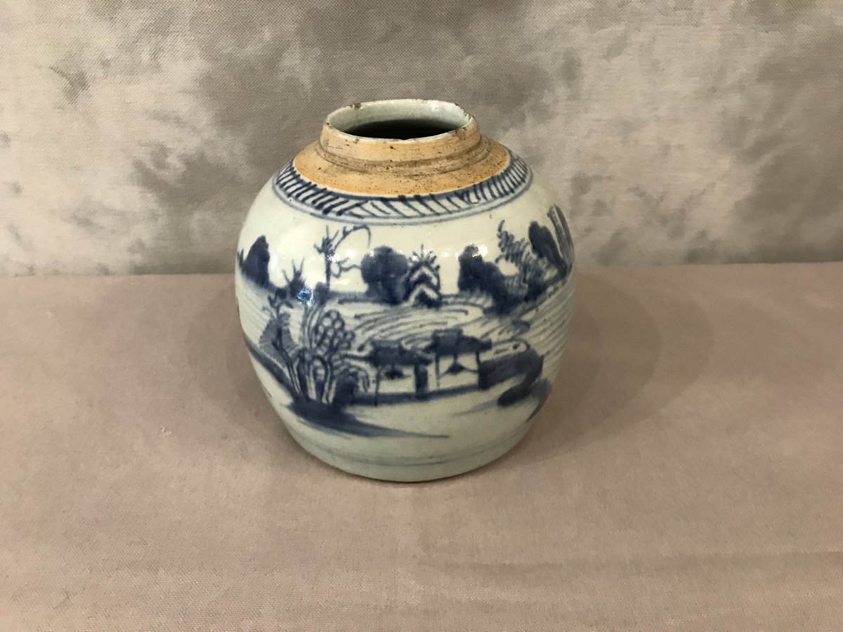 19th Century Earthenware Ginger Pot