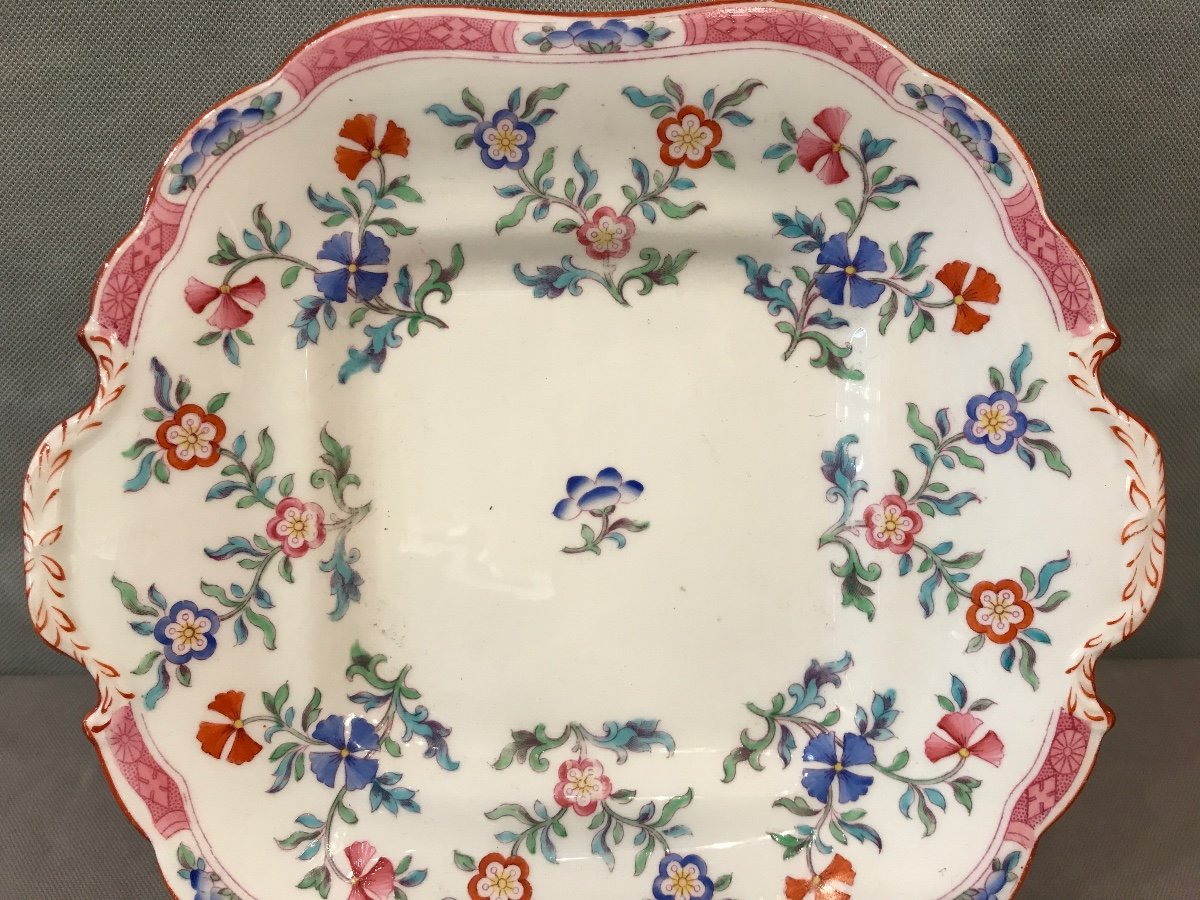 Vintage Minton Porcelain Cake Dish-photo-3