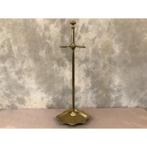 Servant Fireplace Only 19th Brass Mast