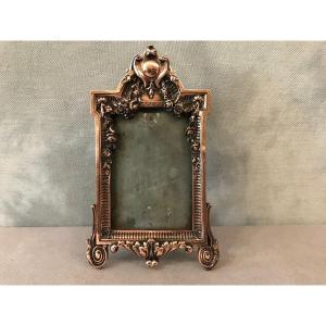 Regulates Frame Covered With Red Copper From The 19th Century Louis XVI Style