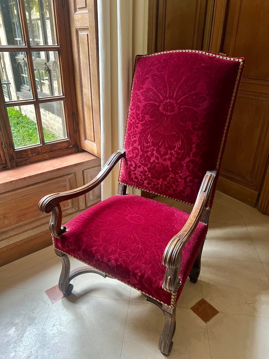 Louis XIV Period Armchair-photo-6