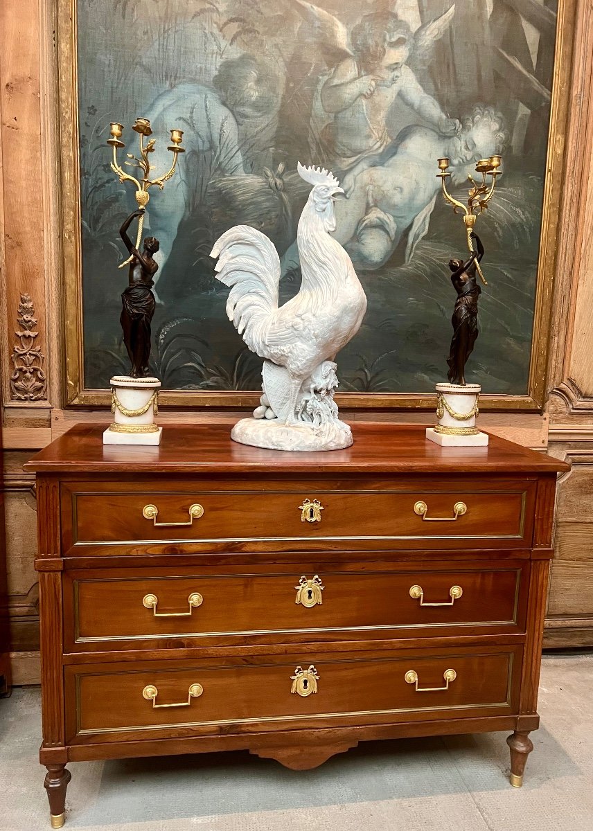 Commode Française De Style Louis XVI-photo-3